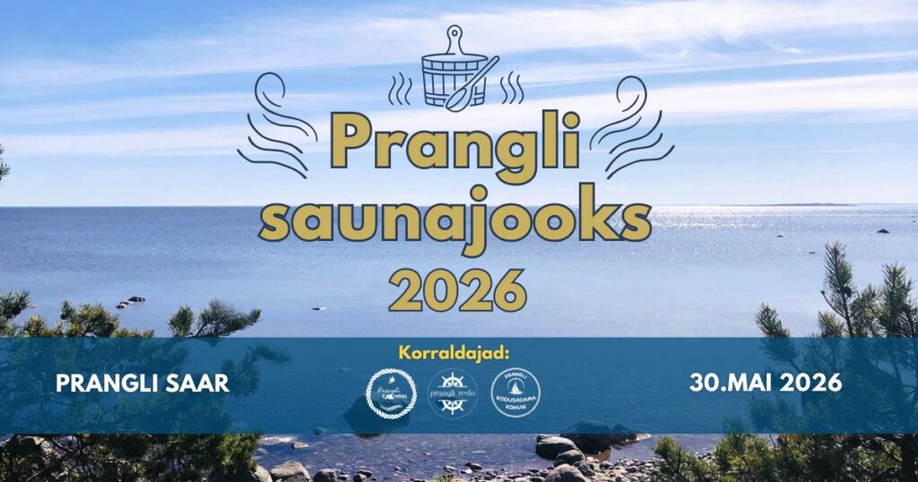 Prangli saunajooks blogi päis