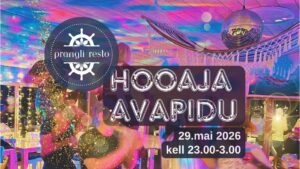 Prangliresto hooaja avapidu 2026 cover